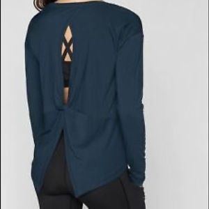 Athleta Twist Open Back Top